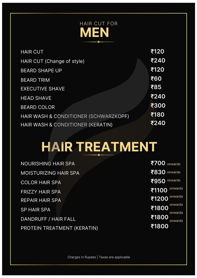 Luxe Signature Salon Madurai Hair-Cut-For-Men-&-Hair-Treatment