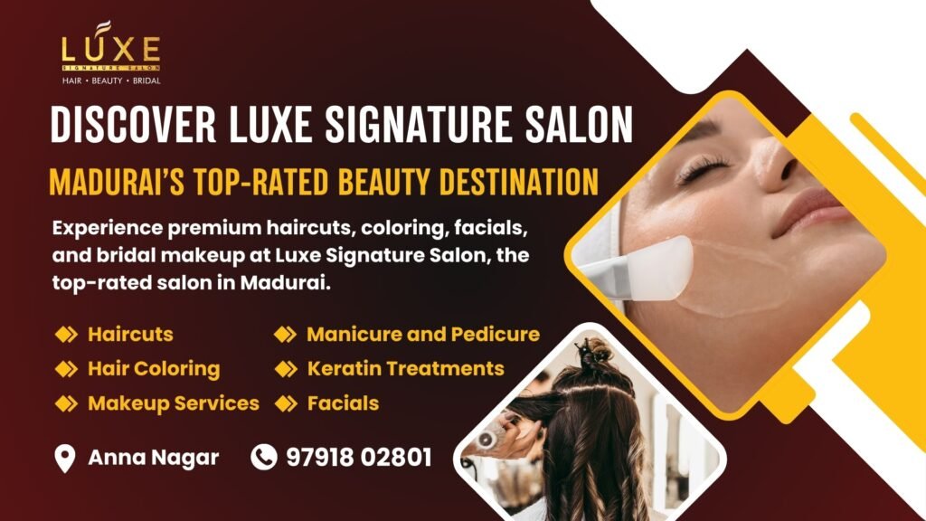Top rated salon in Madurai