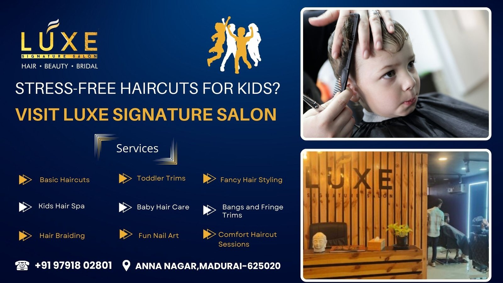 kids salon in madurai
