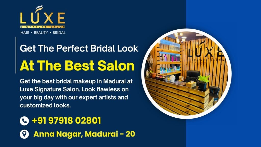 Best bridal makeup in madurai