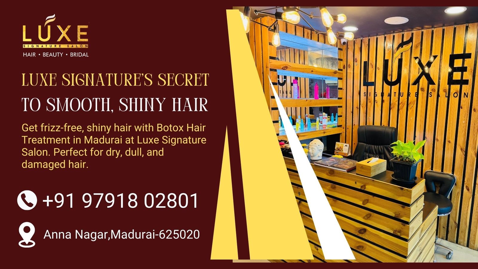 botox hair treatment in madurai