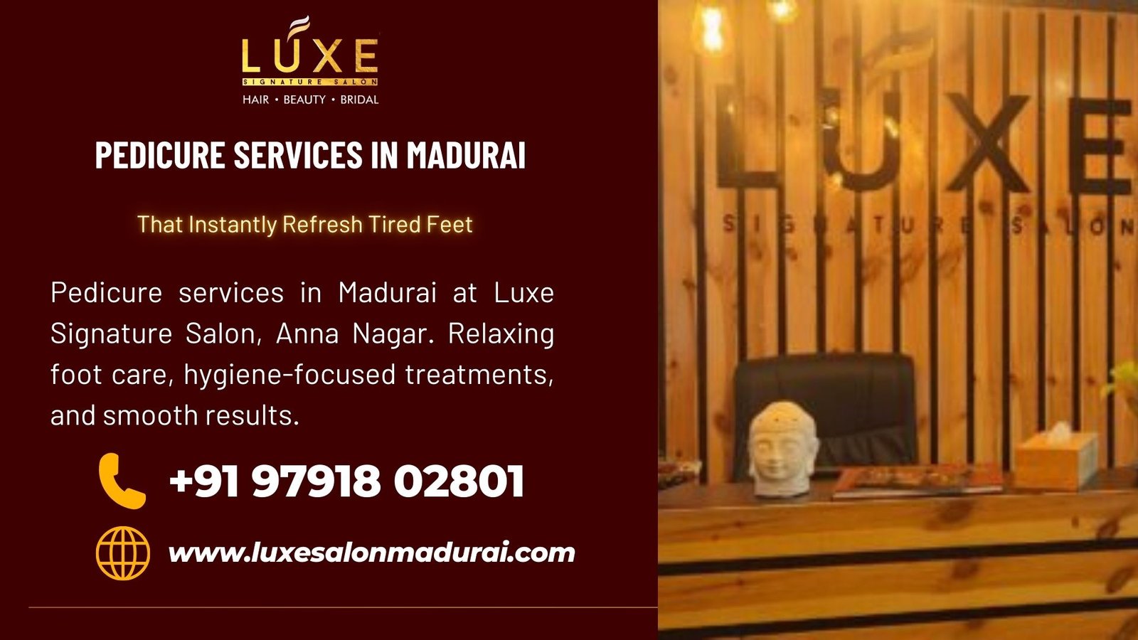 Pedicure services in madurai